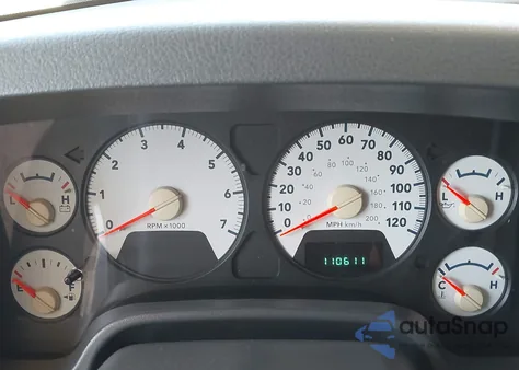 2006 Dodge Ram 1500 St из США, поврежденный, VIN 1D7HA16K36J196037